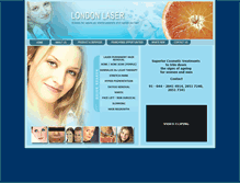 Tablet Screenshot of london-laser.com